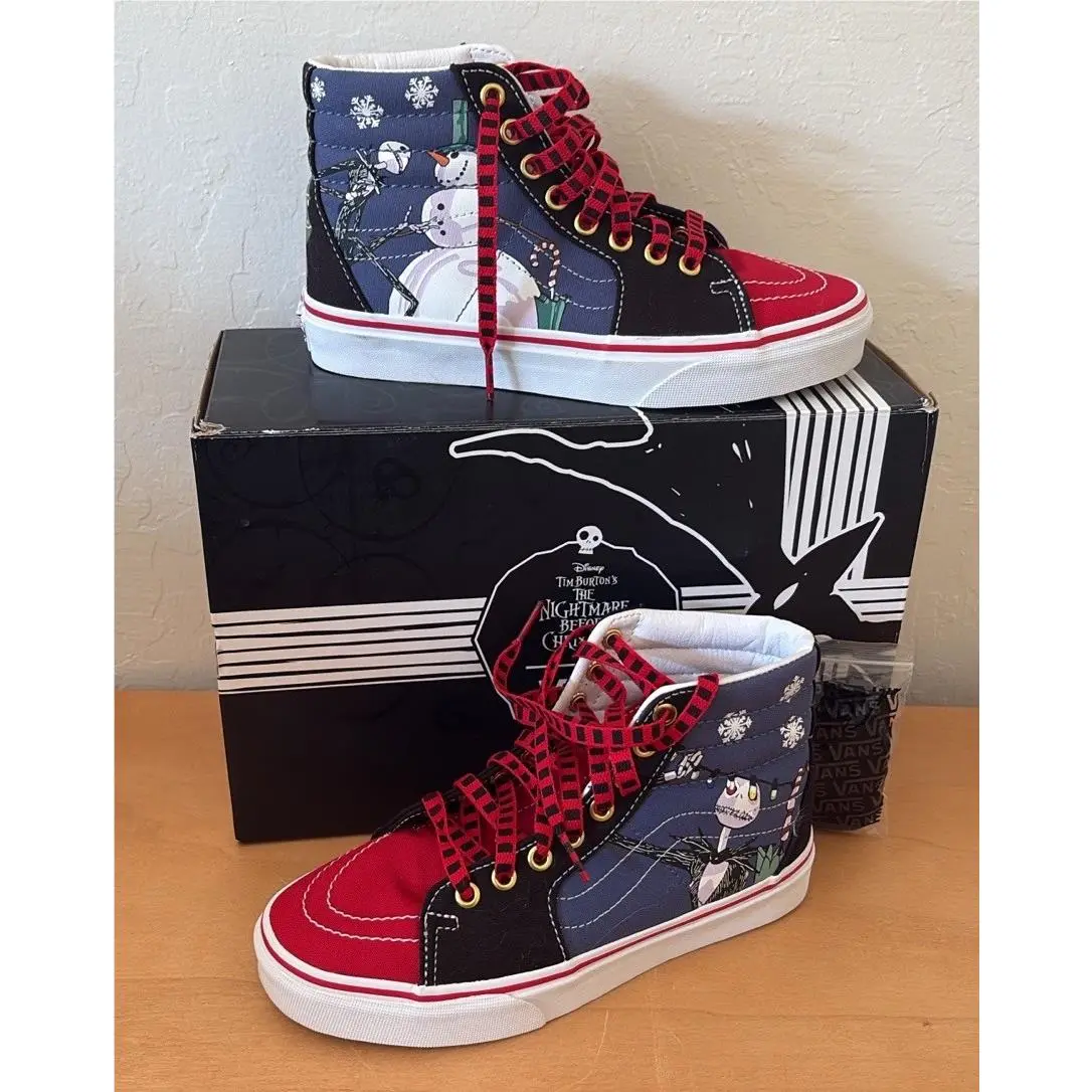 The Nightmare Before Christmas x Vans Sk8 High Christmastown Women`s 6.5 Jack