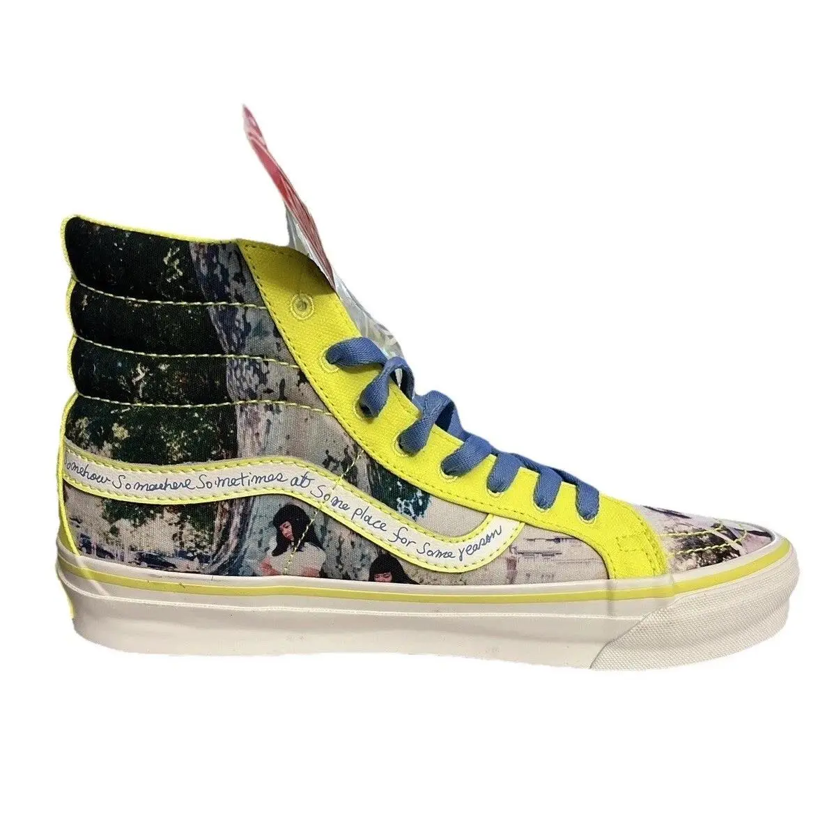 Vans Sk8-Hi Ltd Edition Mens Size 7 Fumiko Rare with Double Laces