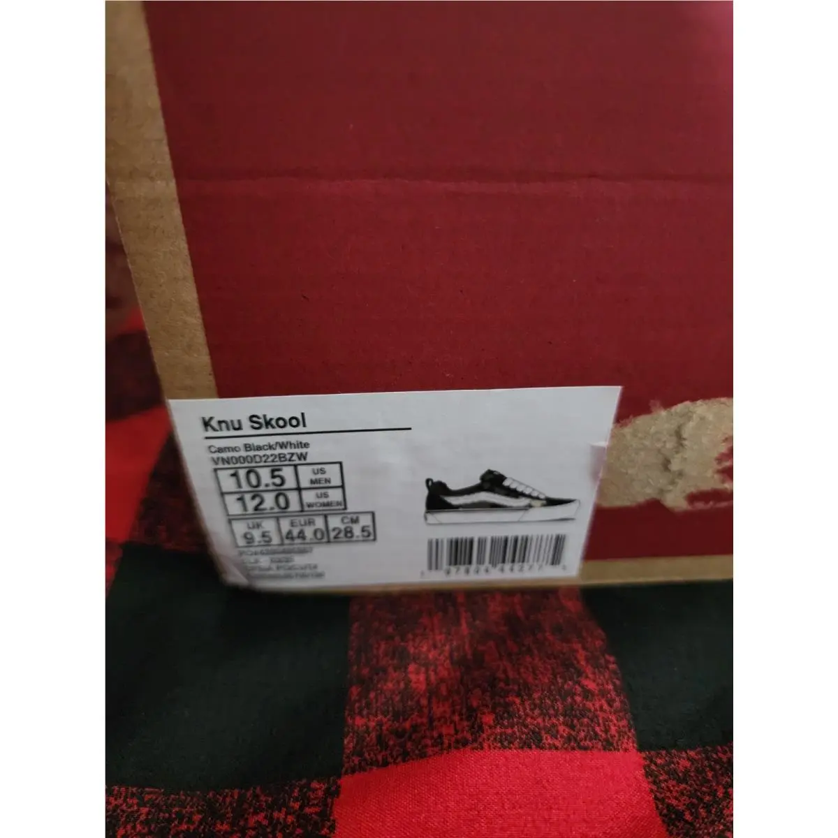 Vans shoes - VANS Knu Skool - Knu Skool - White Black 6