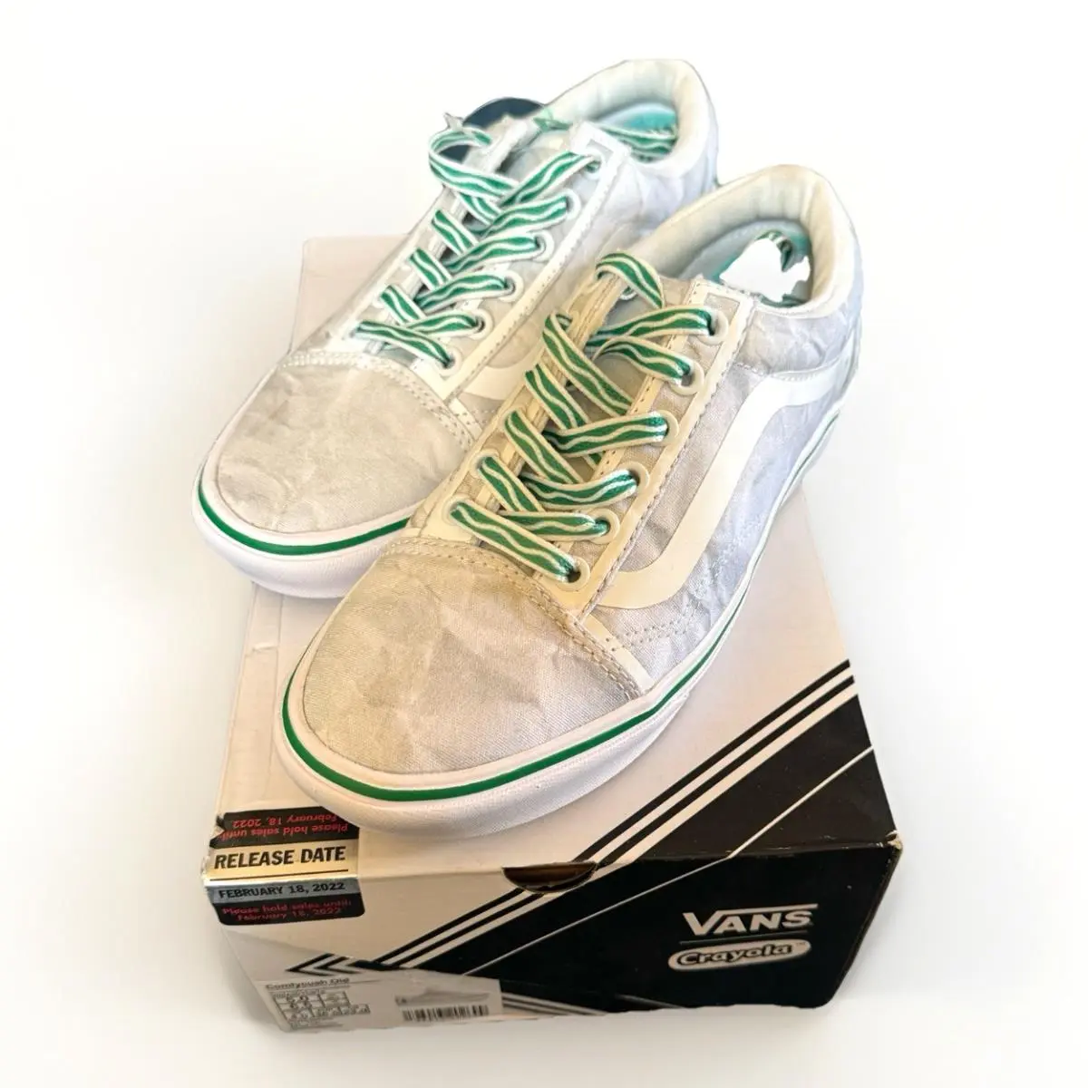Size 10.5 - Crayola x Vans Comfycush Old Skool Diy