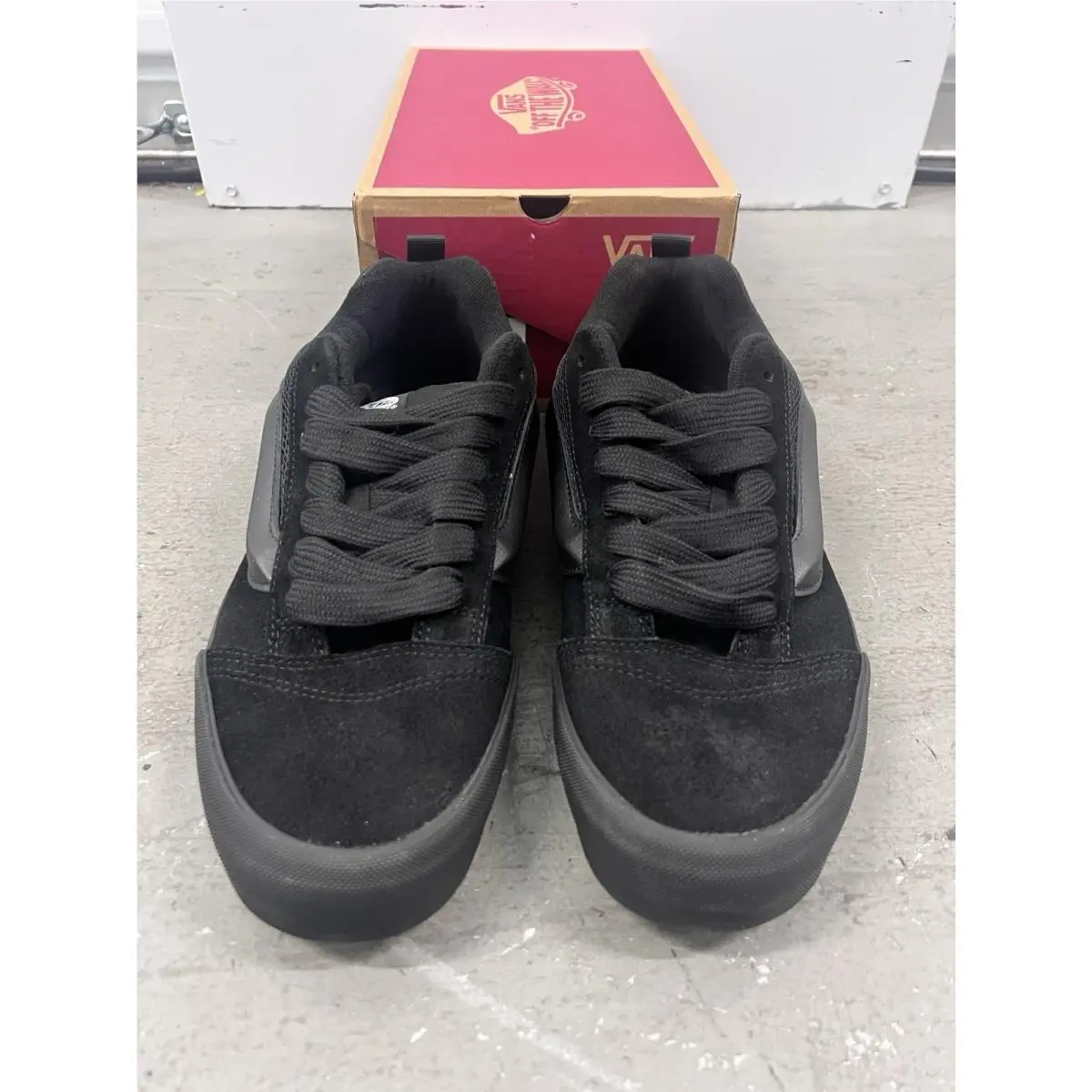 Vans shoes - VANS Knu Skool - Knu Skool - VN009QCBKA - Black 3