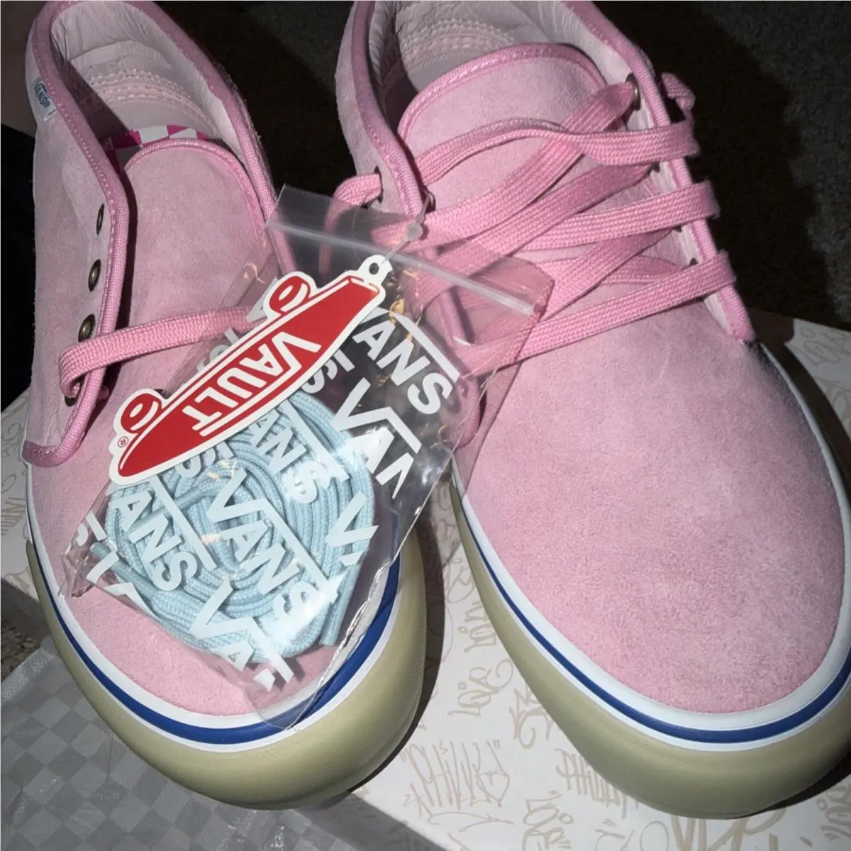 Vans shoes - VANS Chukka - Chukka - VN0A5EFL5WI - Pink 2