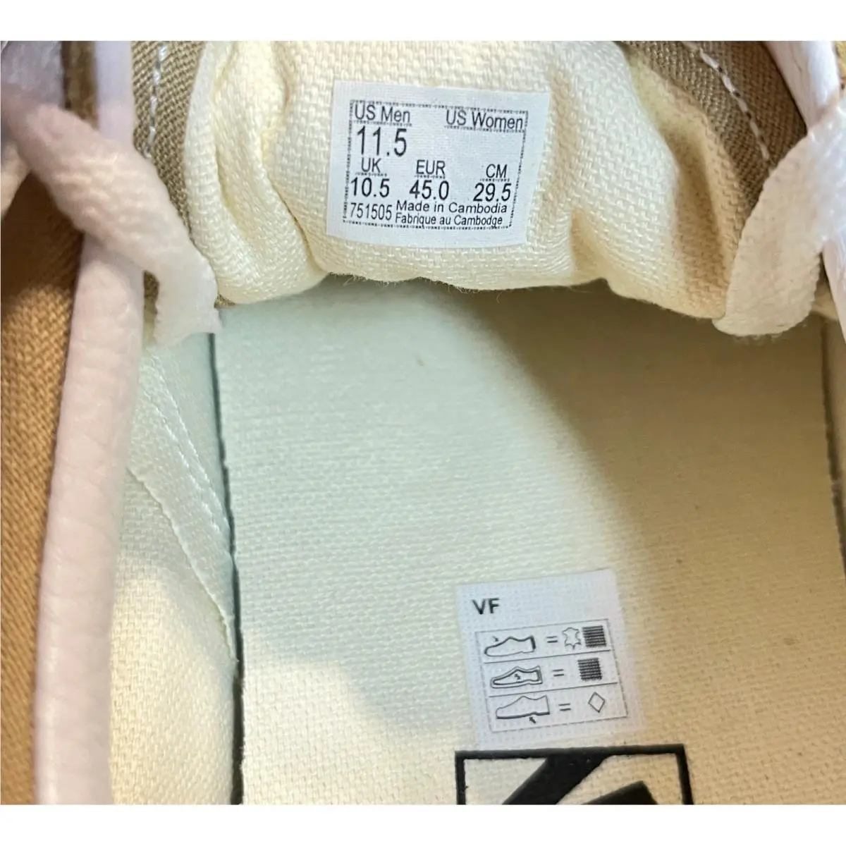 Vans shoes - VANS Old Skool - Old Skool - Beige 7