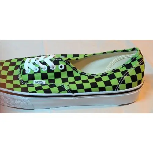 Vans shoes - VANS Authentic - Authentic - VN000D7Y203 - Green Checkerboard 2