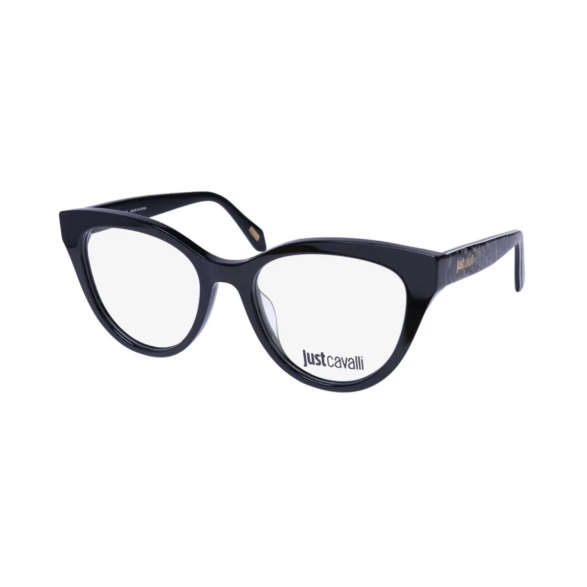 VJC001 Eyeglass Frame/glasses Full-rim Geek Style Womens Eyewear Black by Just Cavalli