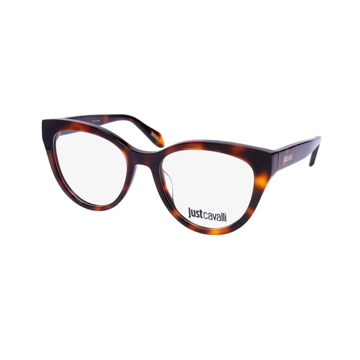 VJC001 Eyeglass Frame/glasses Full-rim Geek Style Womens Eyewear Brown Havana by Just Cavalli