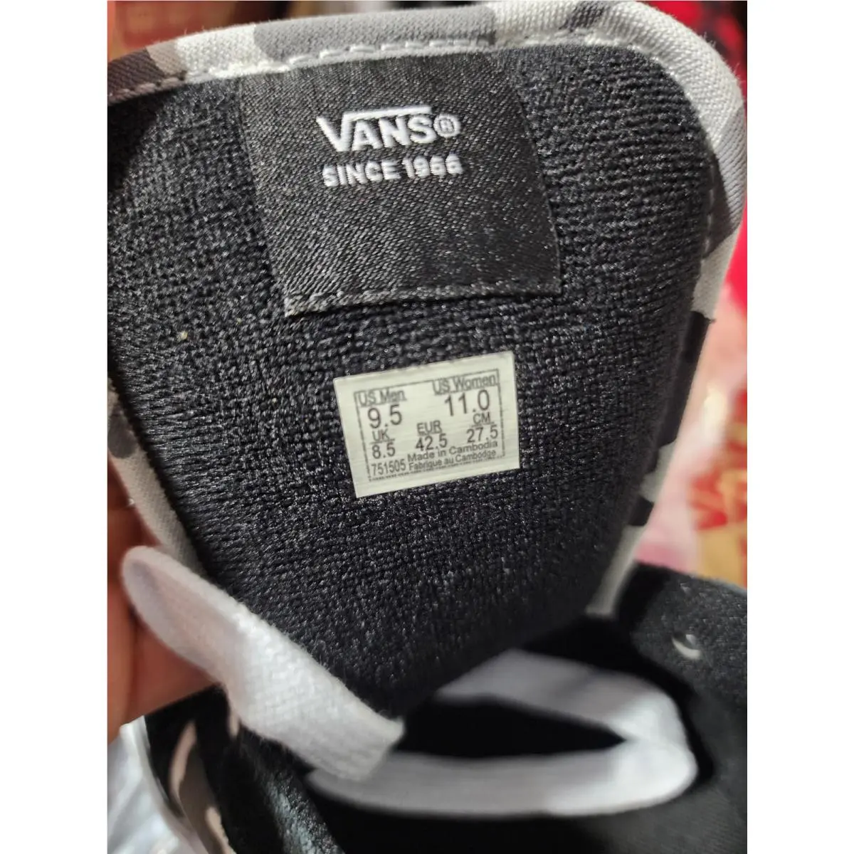 Vans shoes - VANS Knu Skool - Knu Skool - White Black 6
