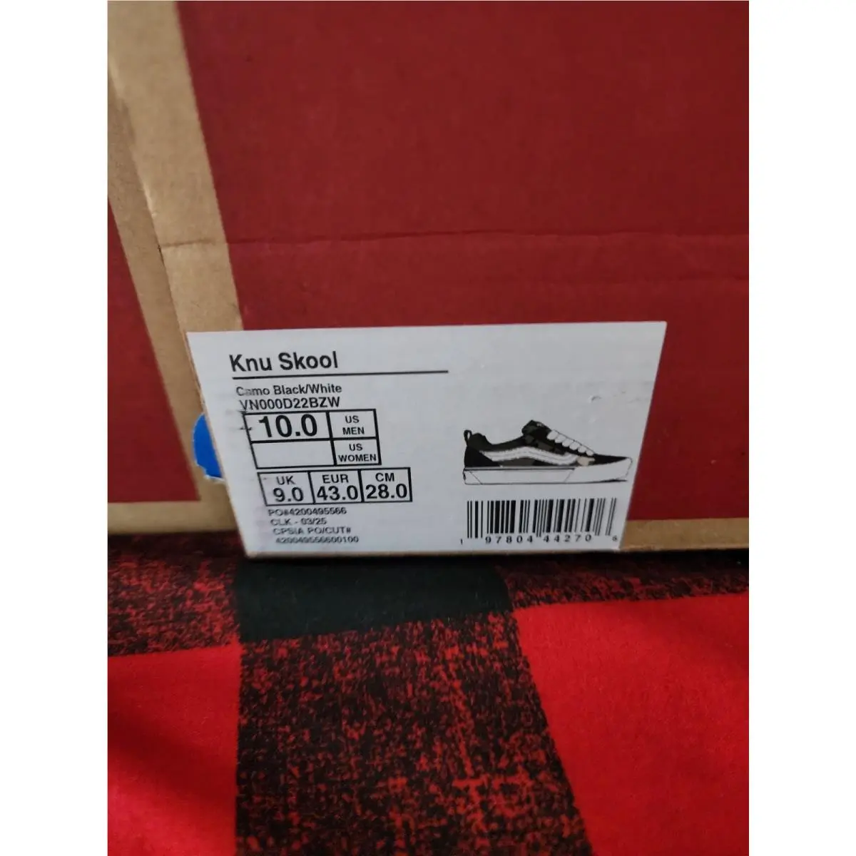 Vans shoes - VANS Knu Skool - Knu Skool - White Black 6