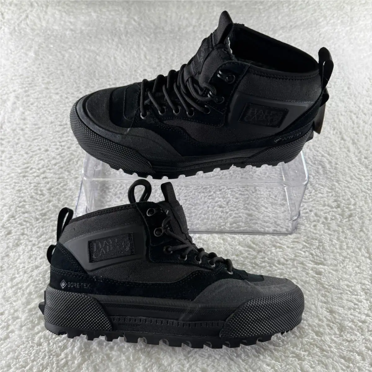 Vans Half Cab Gore-tex MTE-3 Black Waterproof Sneakers Mid-top Size 7/8.5 W