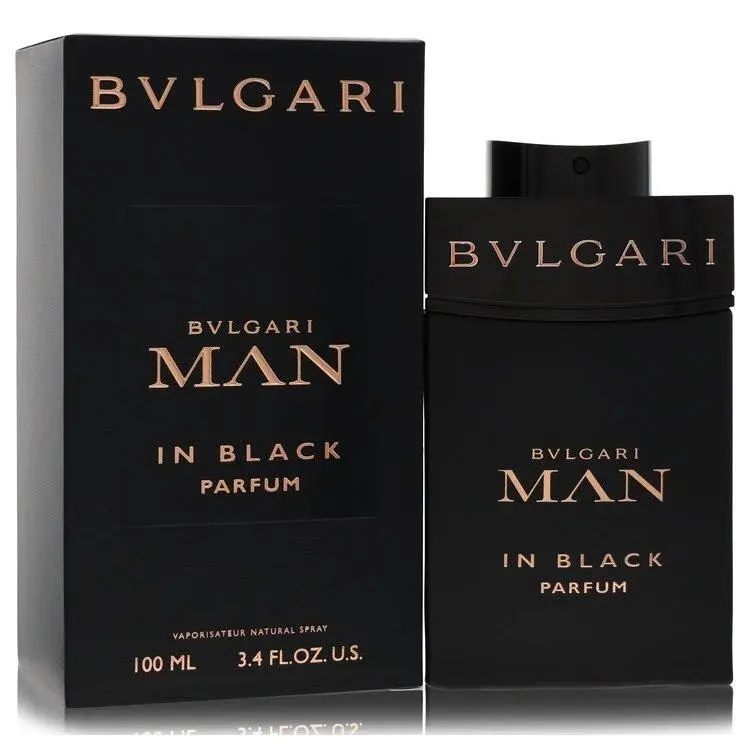 Bvlgari Man In Black by Bvlgari Parfum Spray 3.4 oz Men