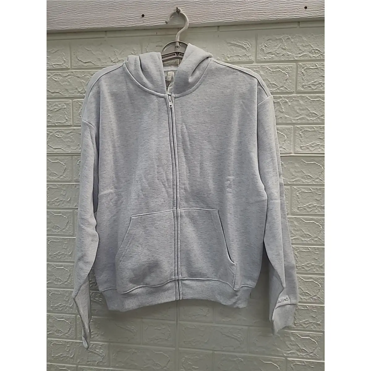 Skims Cotton Fleece Classic Zip-up Hoodie Women’s US Size M
