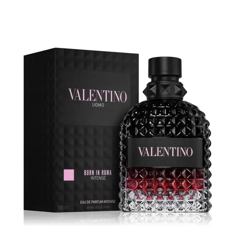 Uomo Born IN Roma Intense Eau DE Parfum Spray 3.4 Oz / 100 ml For Men Uomo Born In Roma Intense by Valentino