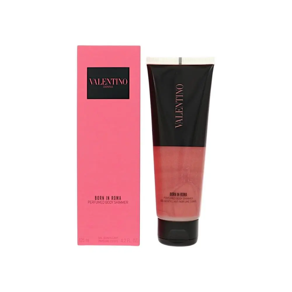 Born In Roma by Valentino Box For Women 4.2 Oz Body Shimmer