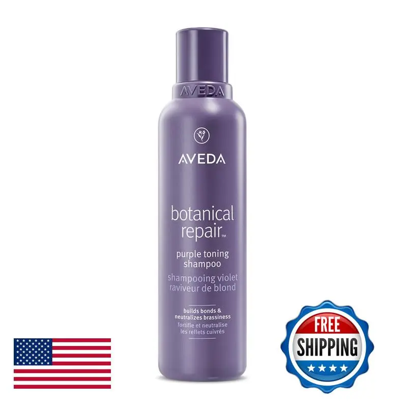 Aveda Botanical Repair Purple Toning Shampoo For Blonde Silver Grey Hair