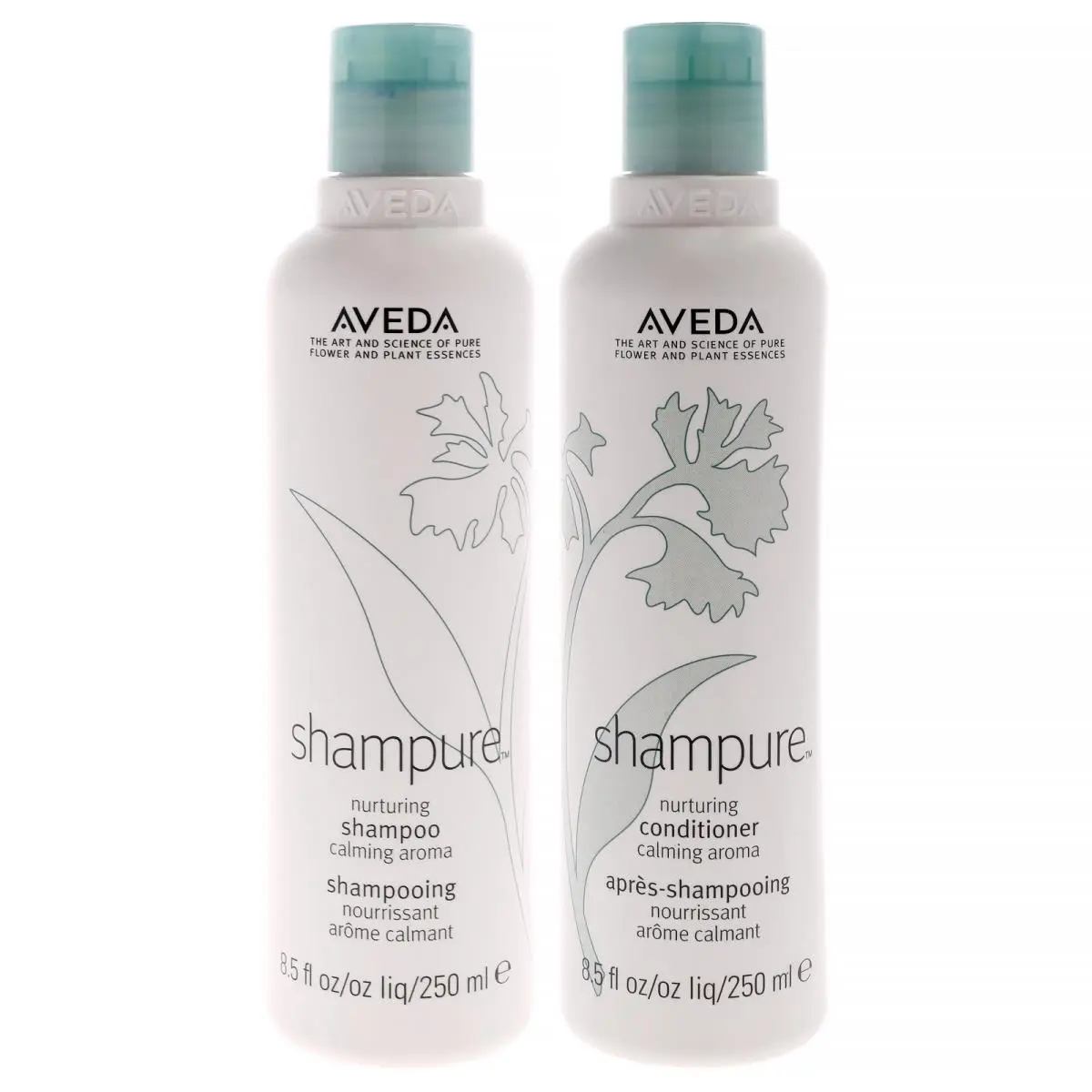 Shampure Kit by Aveda For Unisex - 2 Pc Kit 8.5oz Shampoo 8.5oz Conditioner