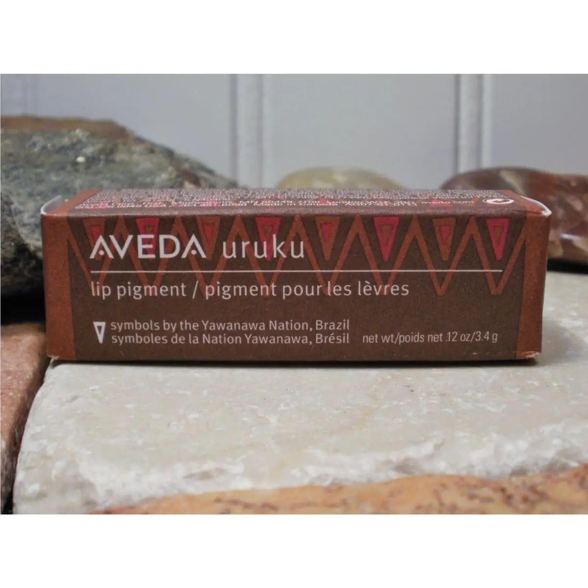Aveda Uruku Lip Pigment Lip Color Lipstick in Arrowroot 41 Rare