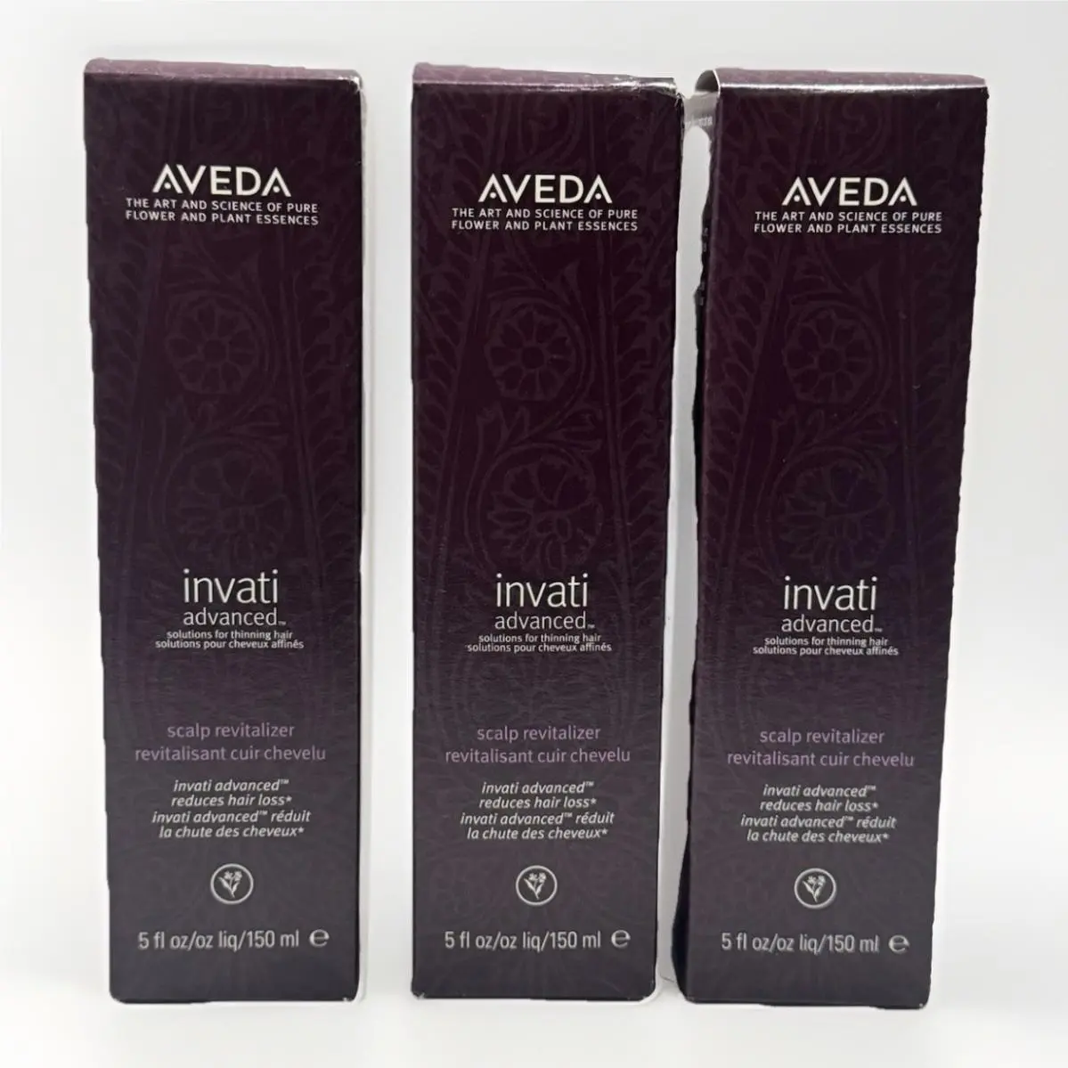 3  Invati Advanced Scalp Revitalizer 5oz Scuffed Box by Aveda