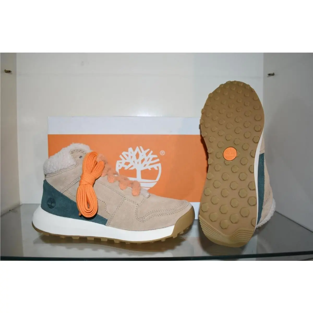 Timberland Retro Swift High Top Lace-up Sneaker Women`s Brown TB 0A431J EW1