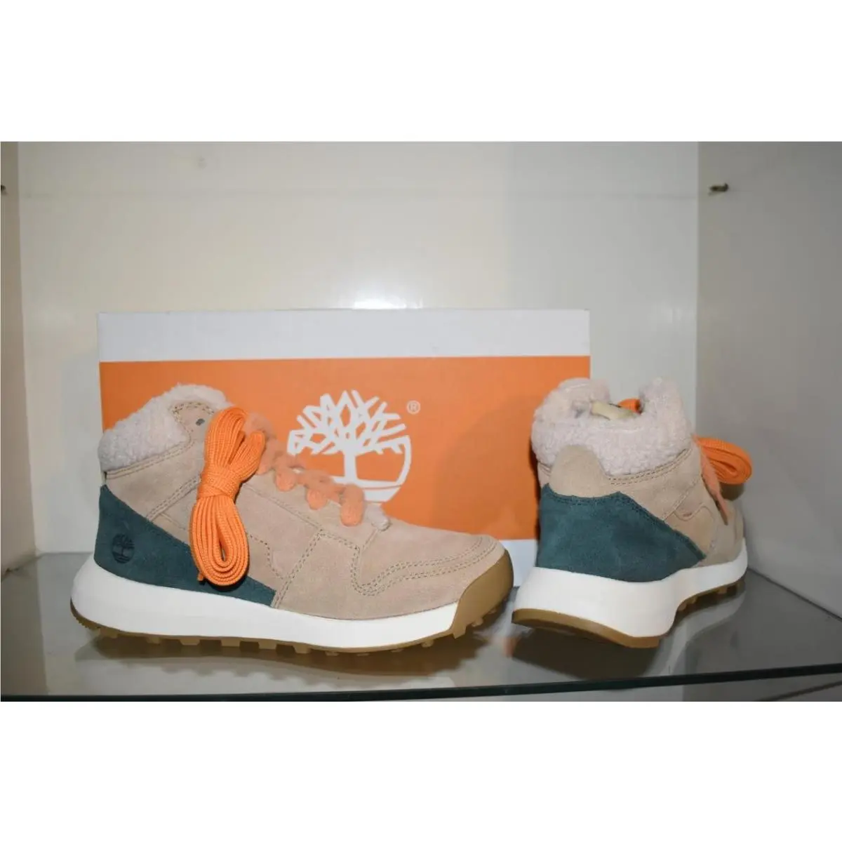 Timberland shoes - Timberland Retro Swift High Top Lace-Up Sneaker - TB 0A431J EW1 - Brown 6