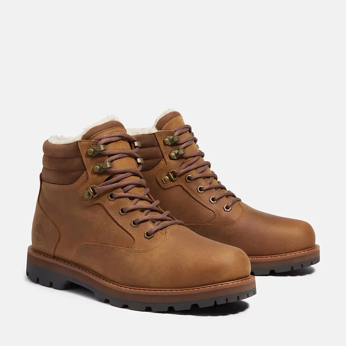 Timberland Britton Road TB0A6CFXEM4 Men`s 13 Brown Warm-lined Winter Boot MEW352