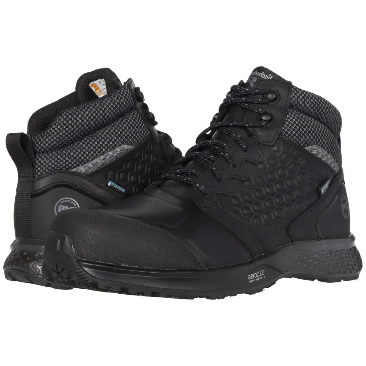 Man`s Boots Timberland Pro Reaxion Mid Composite Safety Toe Waterproof