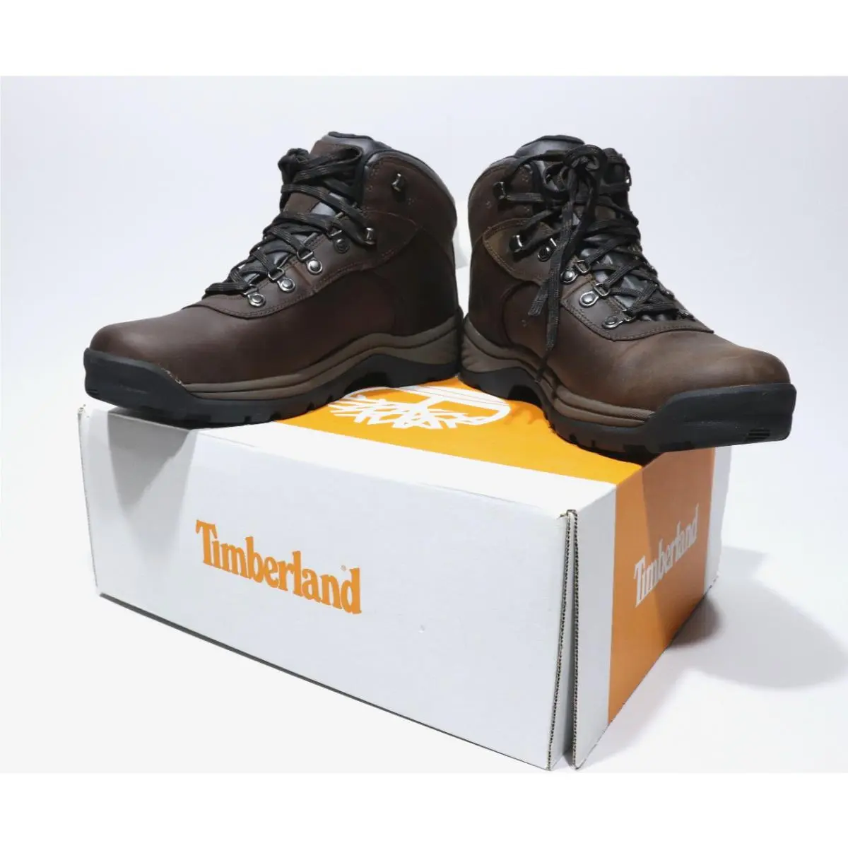 Timberland shoes - Flume Mid Waterproof Hiking Boot - Tb1181282421 - Dark Brown (UPC: 197064708062) 3