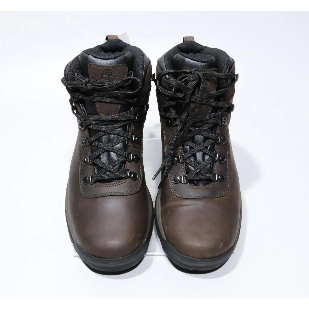 Timberland shoes - Flume Mid Waterproof Hiking Boot - Tb1181282421 - Dark Brown (UPC: 197064708062) 4