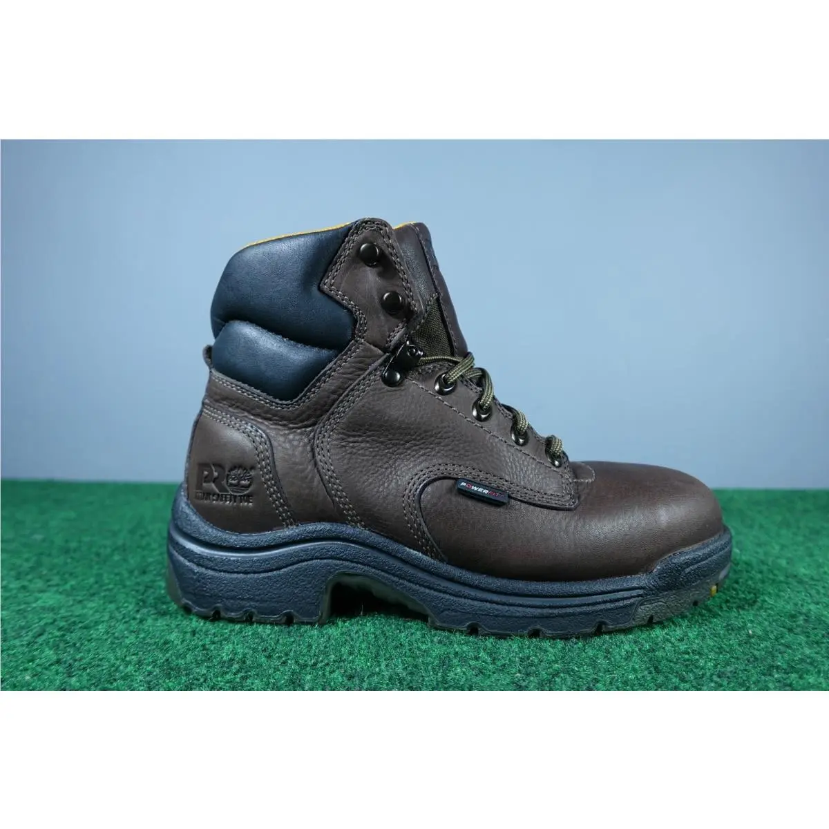 Timberland Pro Titan 6 Safety Toe Work Boots Brown Mens Size 7.5 W