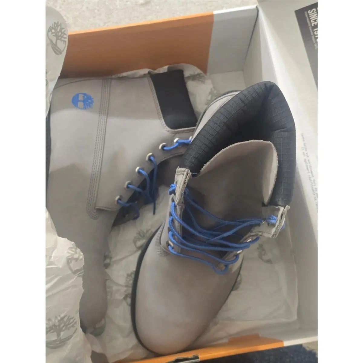 Timberland shoes - timberland premium - premium - medium Grey w blue 10