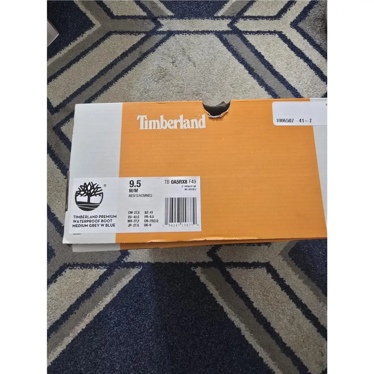 Timberland shoes - timberland premium - premium - medium Grey w blue 0