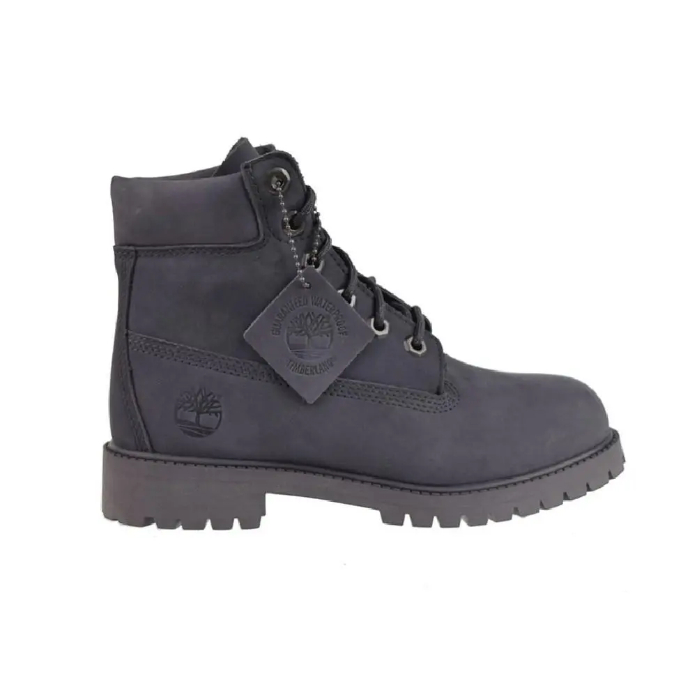 Big Kid`s Timberland Premium 6 In Boot Dark Grey Nubuck TB0A5UWD W08 - 7