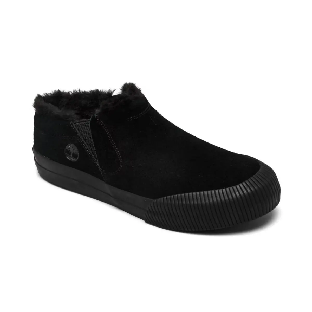 Timberland Skyla Bay 2.0 Warm-lined Low Casual Sneakers Black Suede SZ 5.5 - Black Suede