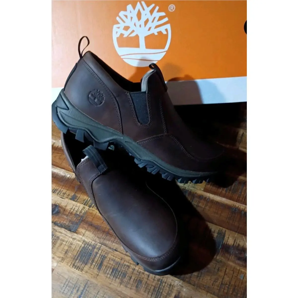 Mens Timberland Mt Maddsen Full Grain Leather Hiking Shoes Sz 11.0 Factoryfresh