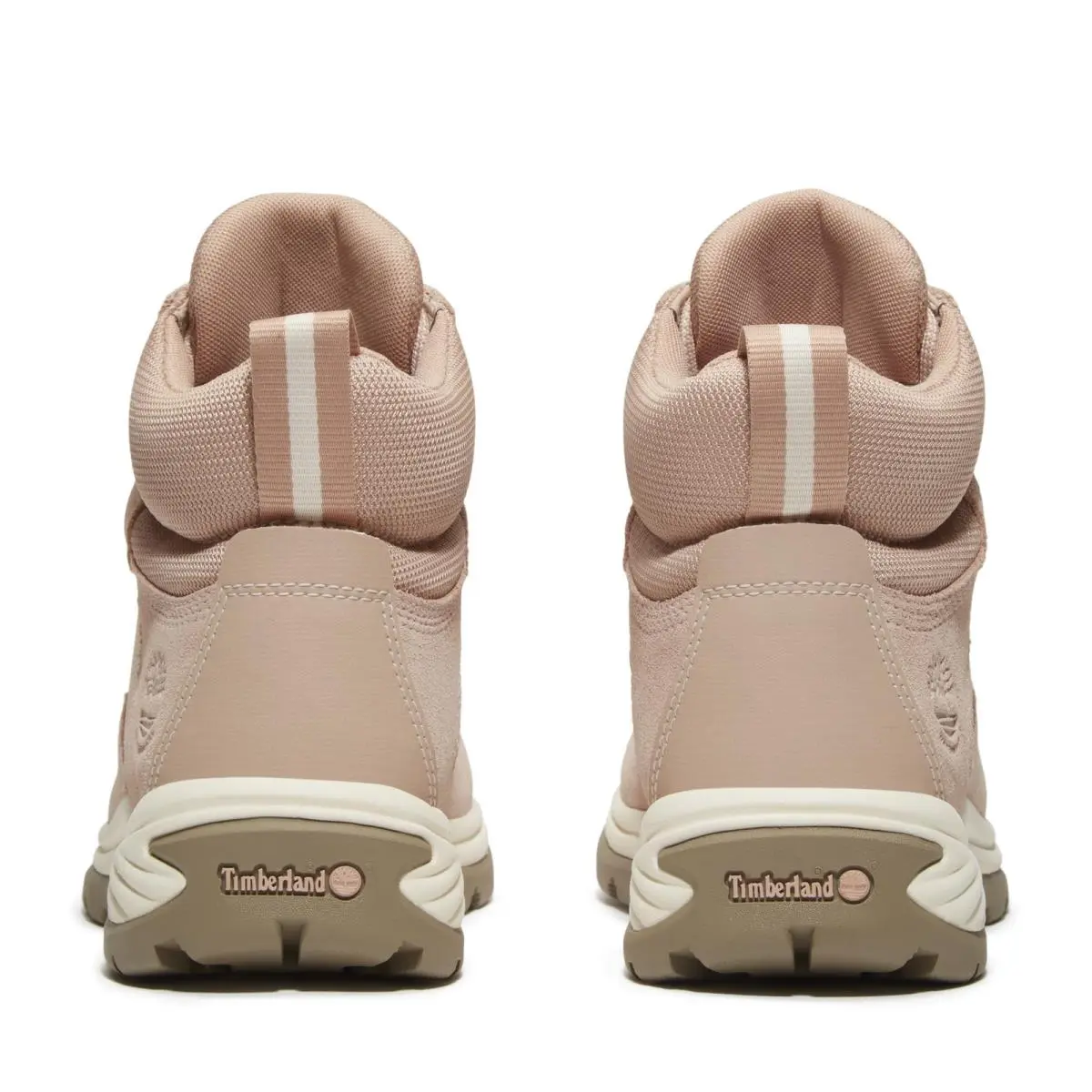 Timberland shoes - White Ledge Mid Lace-Up Waterproof Hiking Boot - Tb0A2Kntewv - Light Beige Suede With Medium Grey (UPC: 197643615019) 4