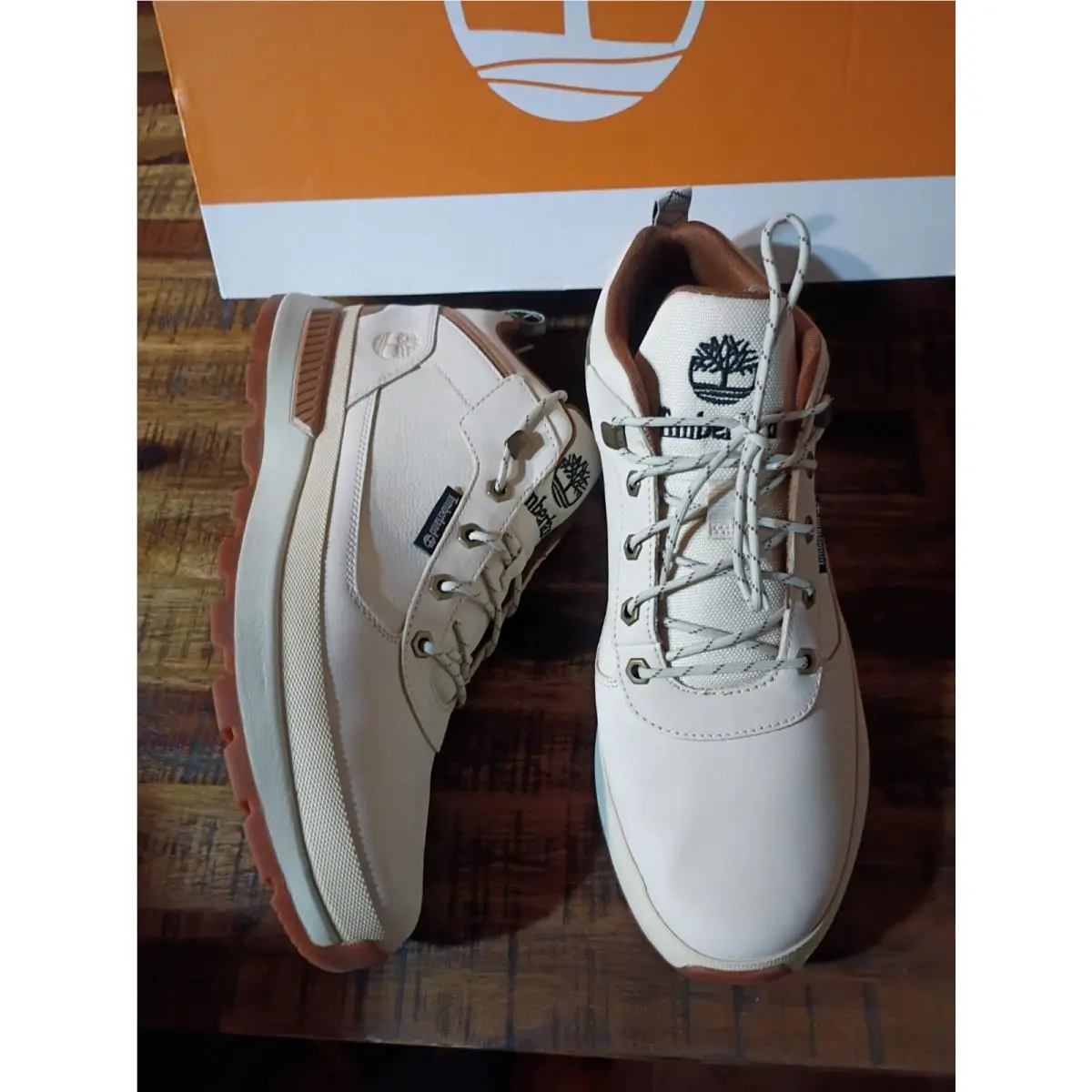 Timberland shoes - Timberland Field Trekker - Field Trekker - natural premium leather 3