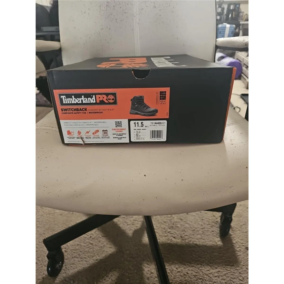 Timberland Pro Switchback 11.5 Wide Safety Toe Eh Rated
