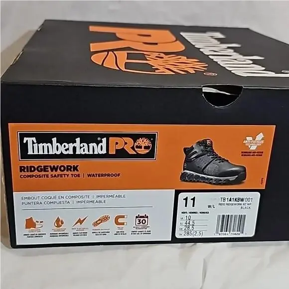 Timberland shoes - work boot - work boot - Black (UPC: 197064708291) 12