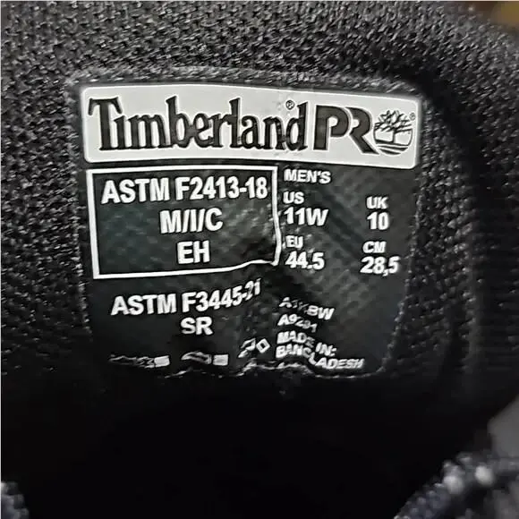 Timberland shoes - work boot - work boot - Black (UPC: 197064708291) 10