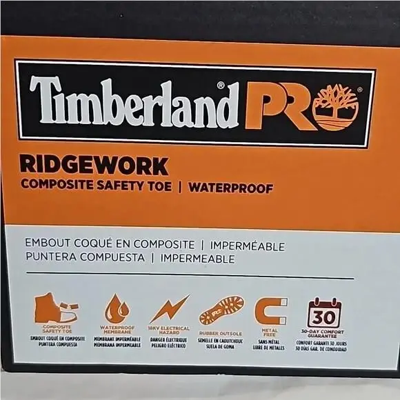 Timberland shoes - work boot - work boot - Black (UPC: 197064708291) 13