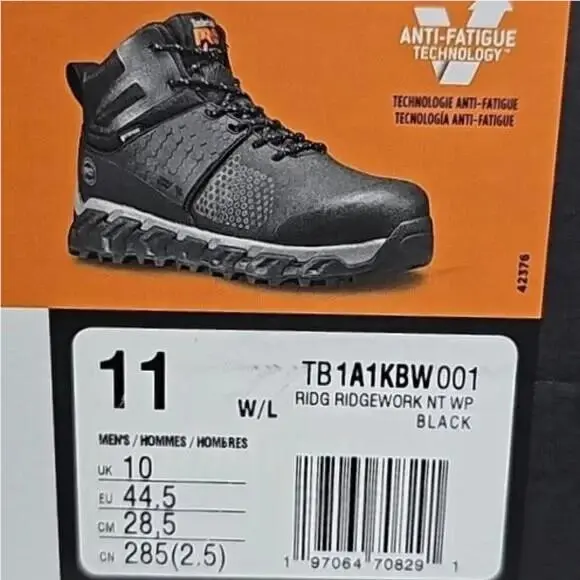 Timberland shoes - work boot - work boot - Black (UPC: 197064708291) 14