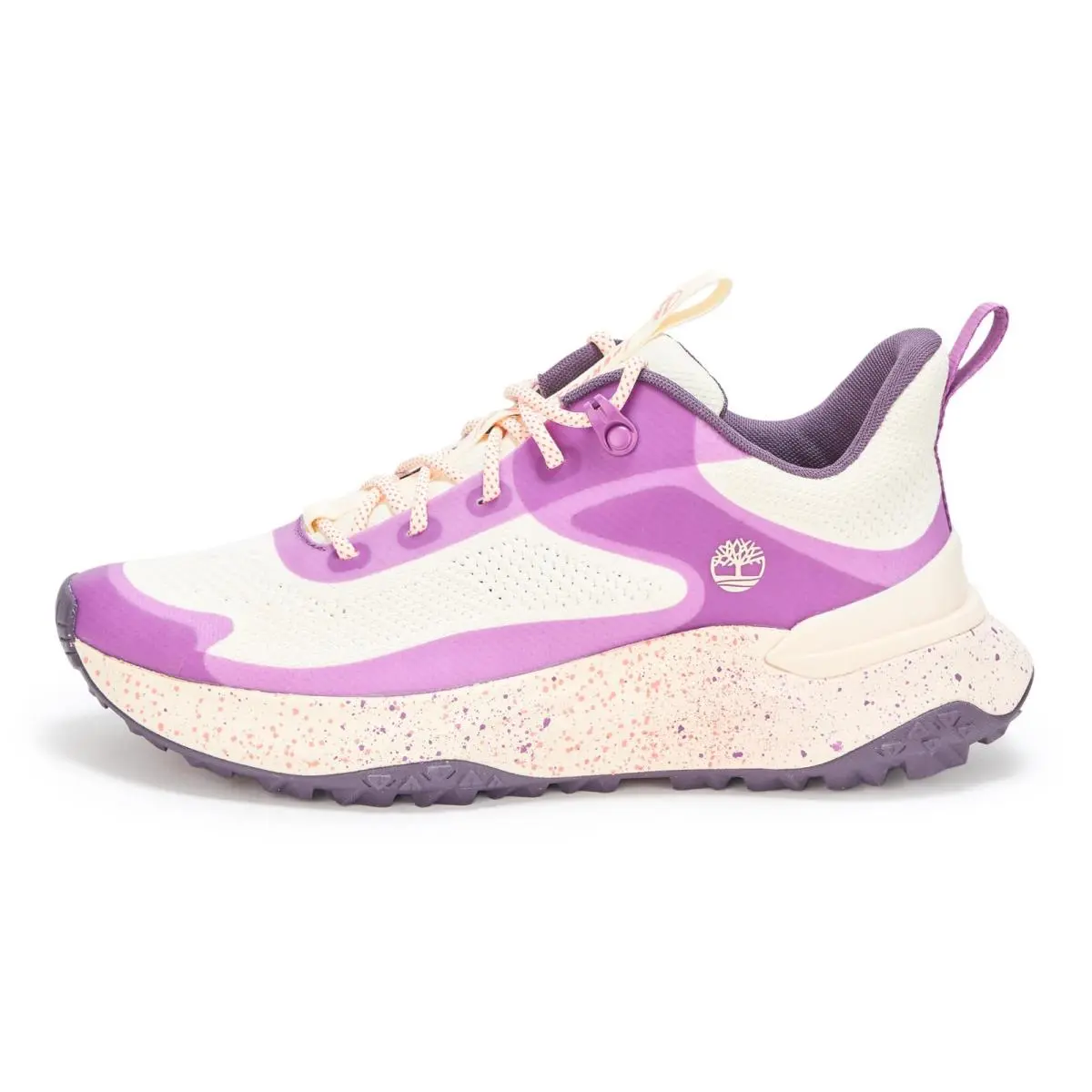 Timberland shoes - Motion Access Low Lace-Up Sneaker - Tb0A29Ppeur - Natural/Bright Purple Knit (UPC: 197643612063) 0