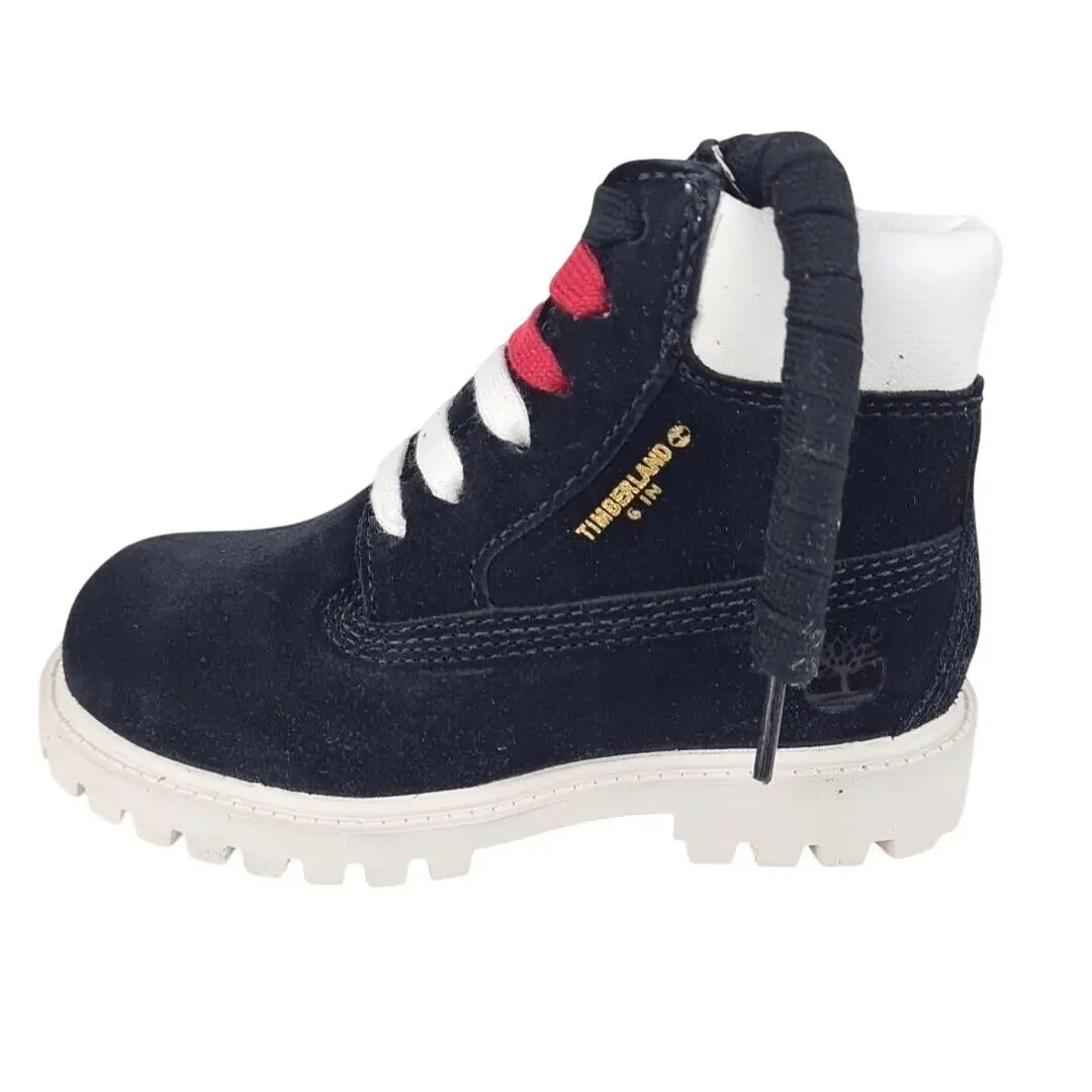 Timberland Toddler`s 6 IN Premium 26844 Classic Boots Casual Black Sz 10