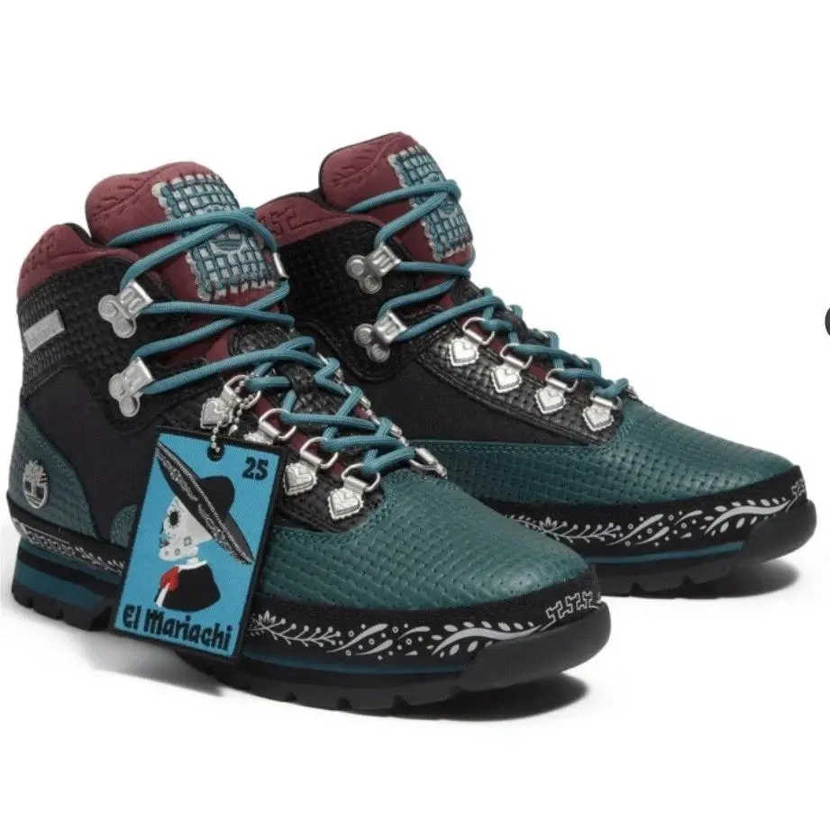 Timberland shoes - (Dia De Muertos) Teal Full Grain Rebotl - TB0A2P27 A4W 0