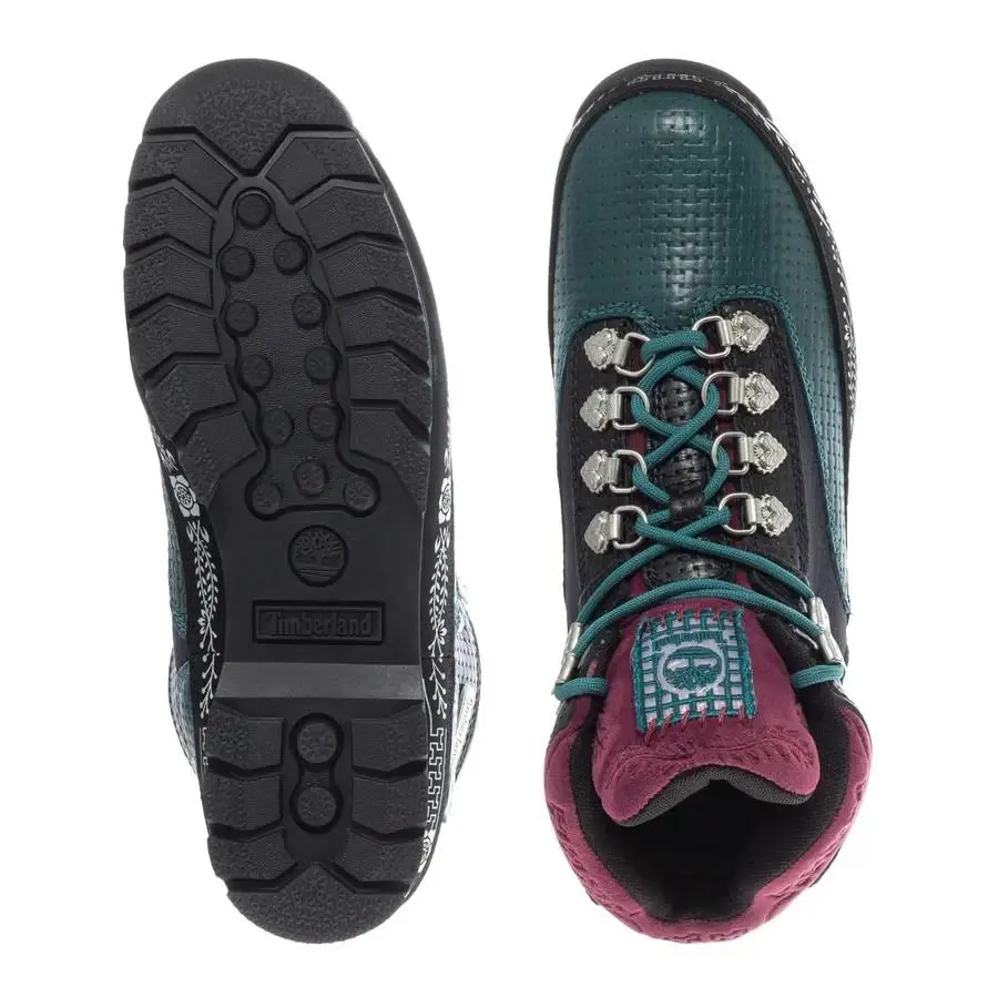 Timberland shoes - (Dia De Muertos) Teal Full Grain Rebotl - TB0A2P27 A4W 4