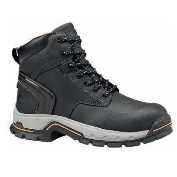 Timberland Pro Men’s Stockdale Alloy Toe Work Boot - Black - Size 7 Medium