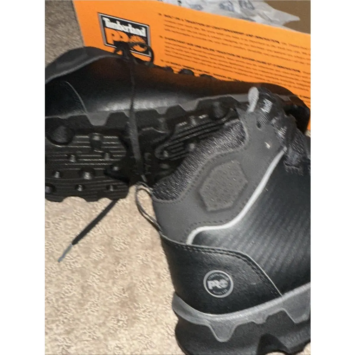 Timberland shoes - Timberland PRO Powertrain Sport - PRO Powertrain Sport - Black Ever-Guard™ Leather 6