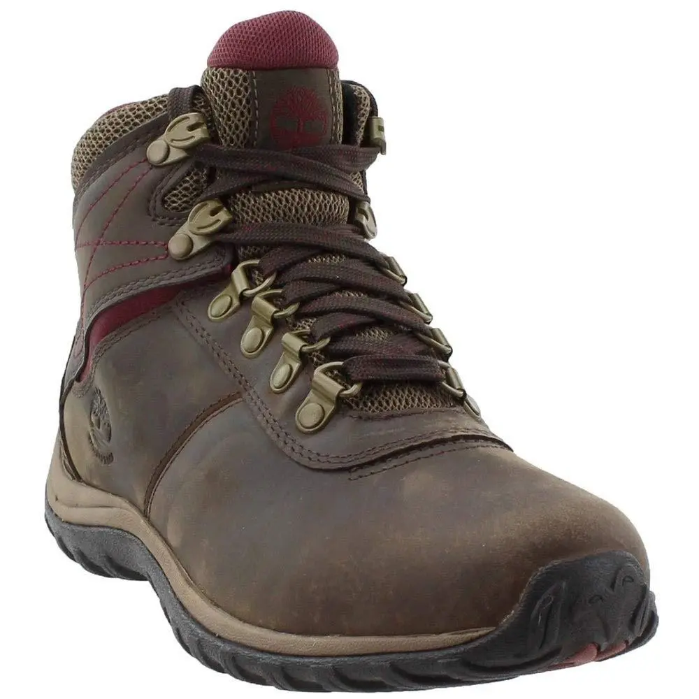 Timberland Norwood Mid Waterproof Hiking Boot - Dark Brown - Women`s Size 10 - Dark Brown Full Grain