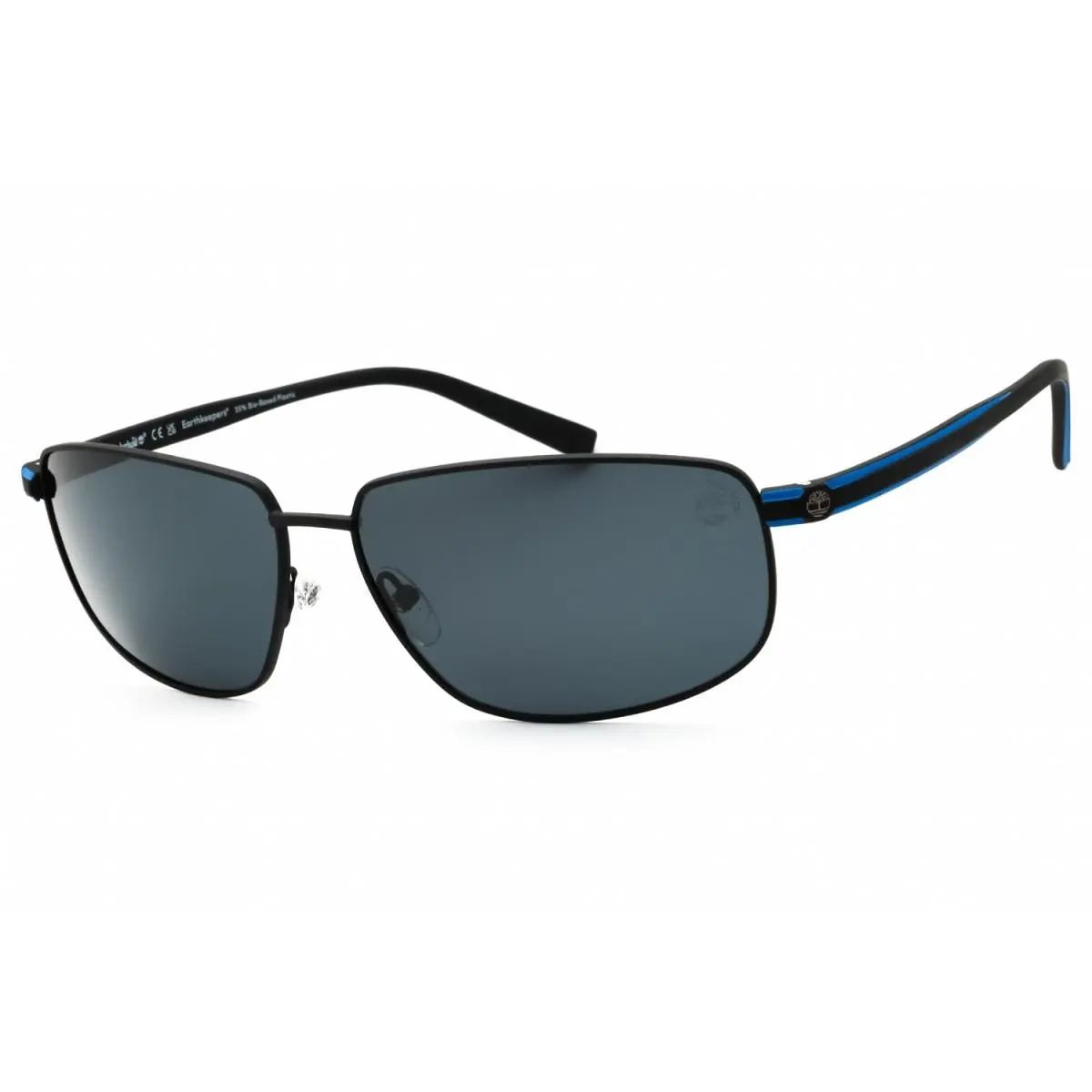Timberland TB9325 02D Matte Black/smoke Polarized 65-15-150 Sunglasses