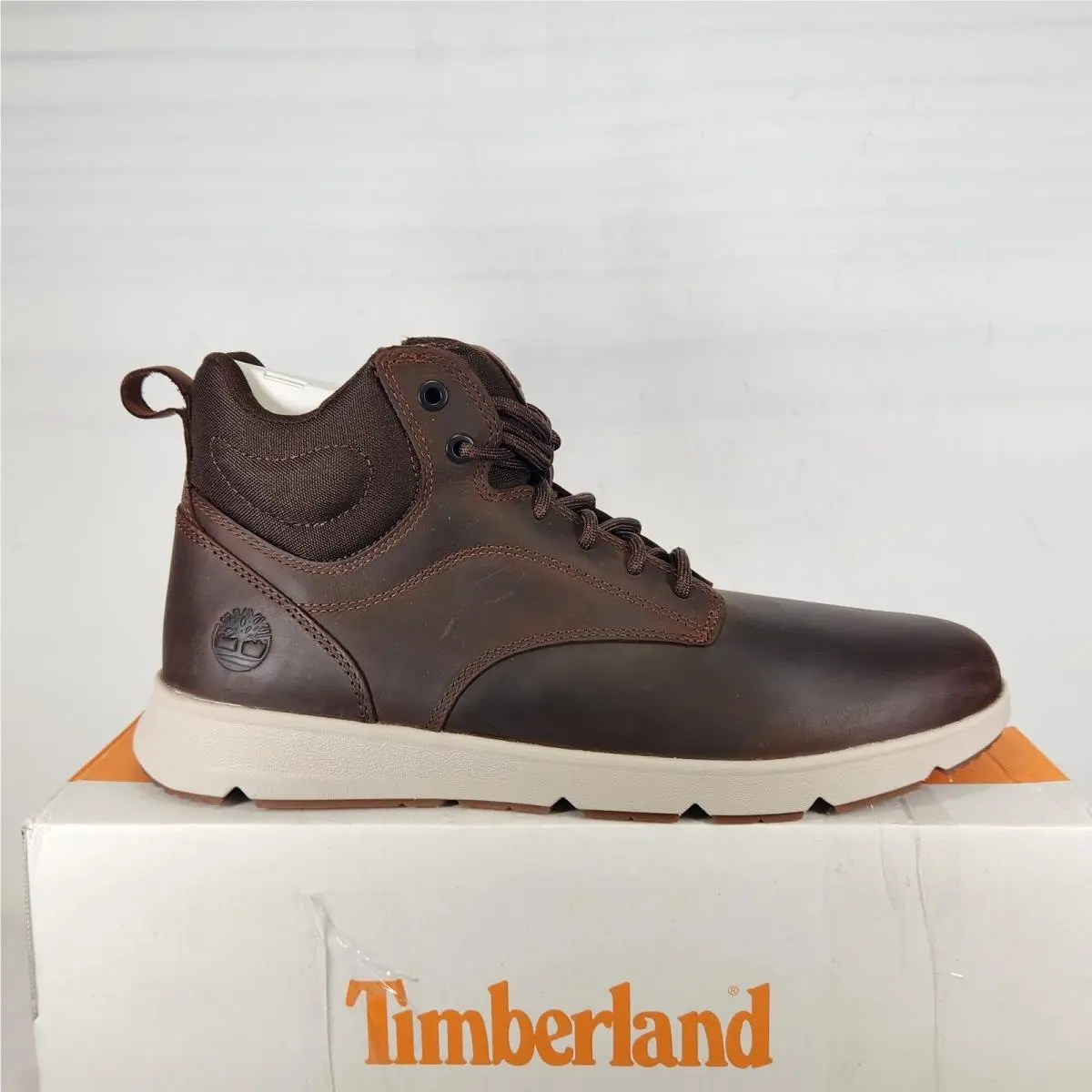 11 Men - Timberland Parker Street Mide Lace Sneaker Boot - Dark Brown Leather