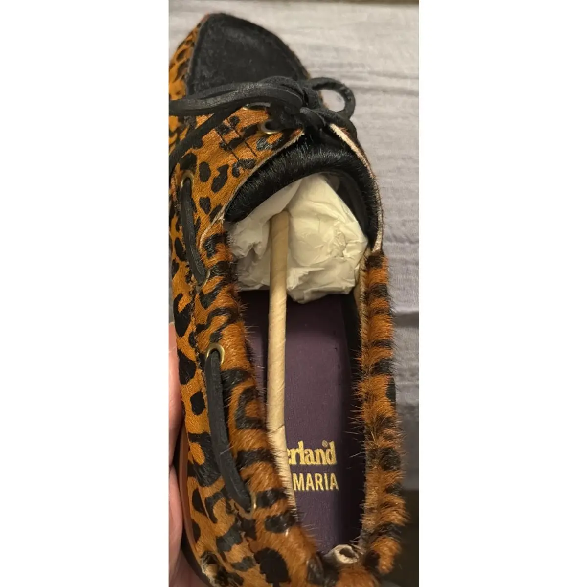 Timberland shoes - Timberland Handsewn - Handsewn - Brown/Maroon Leopard Spots 2